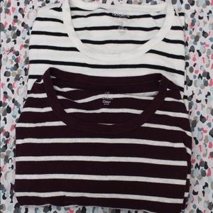 Striped Gap long sleeves shirts